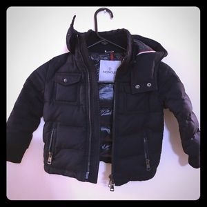Navy Moncler jacket size 2.